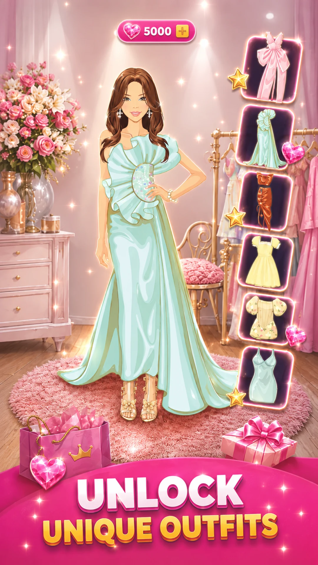 Fashion Girl: Dress Up Game screenshot