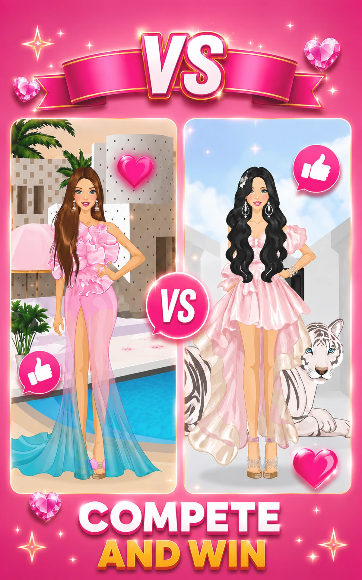 Fashion Girl: Dress Up Game screenshot