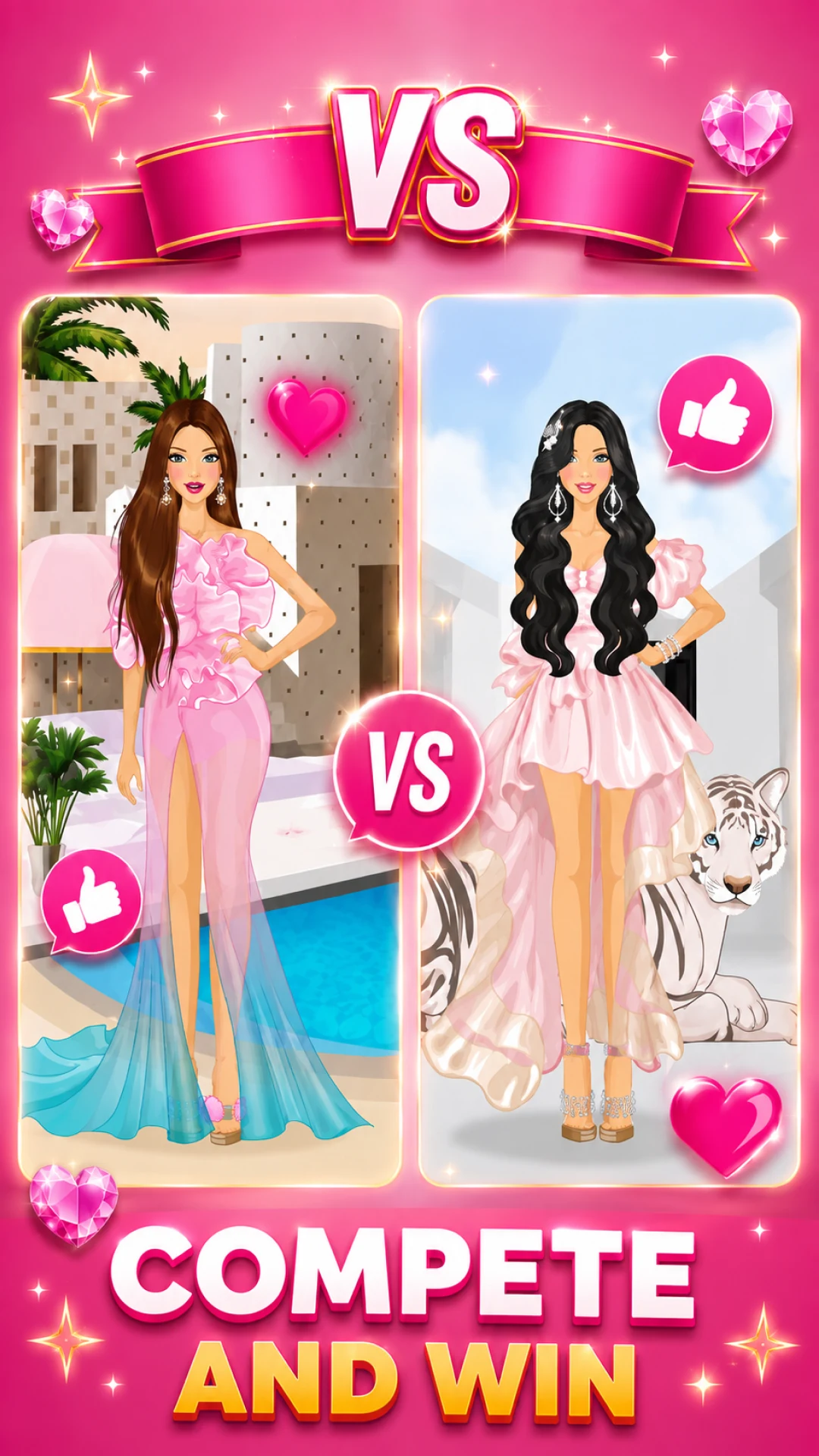 Fashion Girl: Dress Up Game screenshot